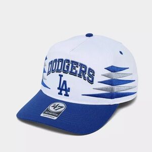 NEW '47 LOS ANGELES DODGERS MLB DIAMOND CUT HITCH SNAPBACK HAT